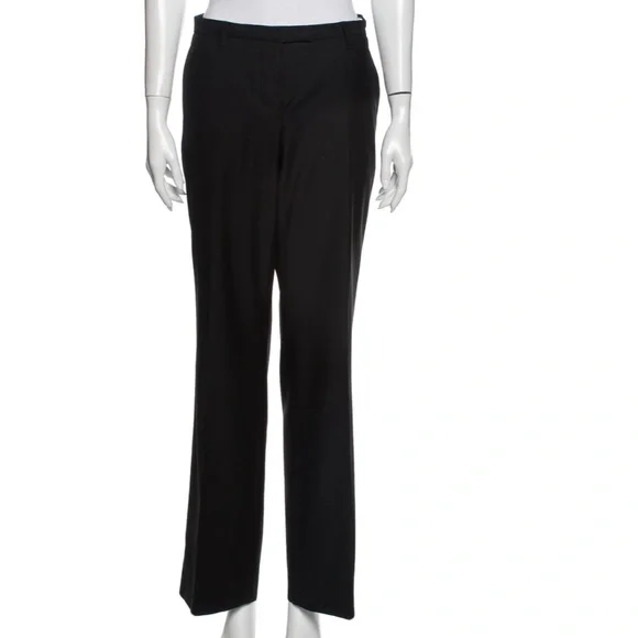 Beautiful Helmut Lang Side-Striped Virgin Wool Pants Sz 10 - Picture 2 of 2